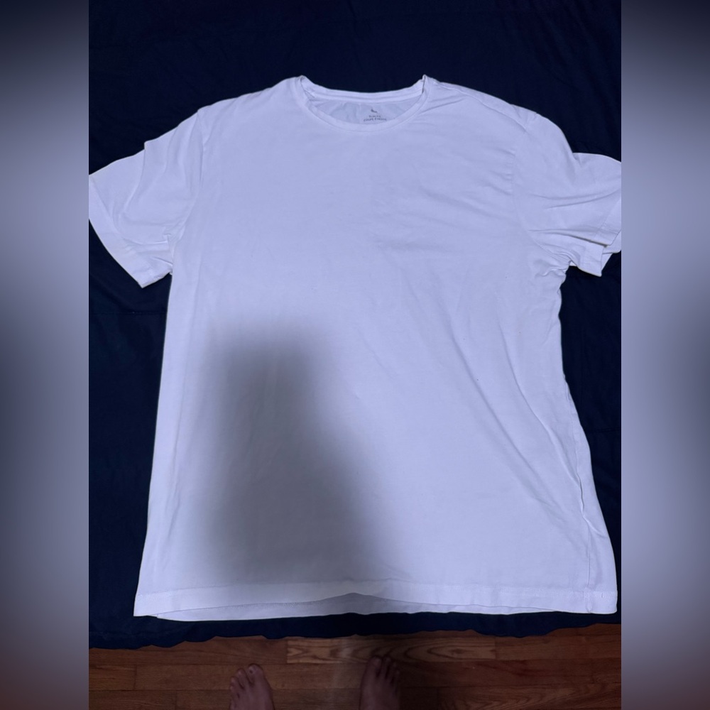 H&M slim fit white t shirt
